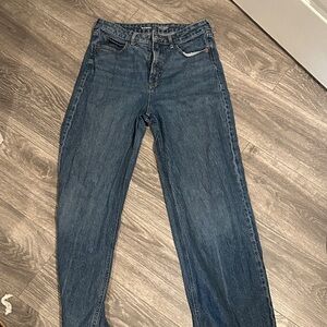 Old Navy Women's Blue Flare Jeans